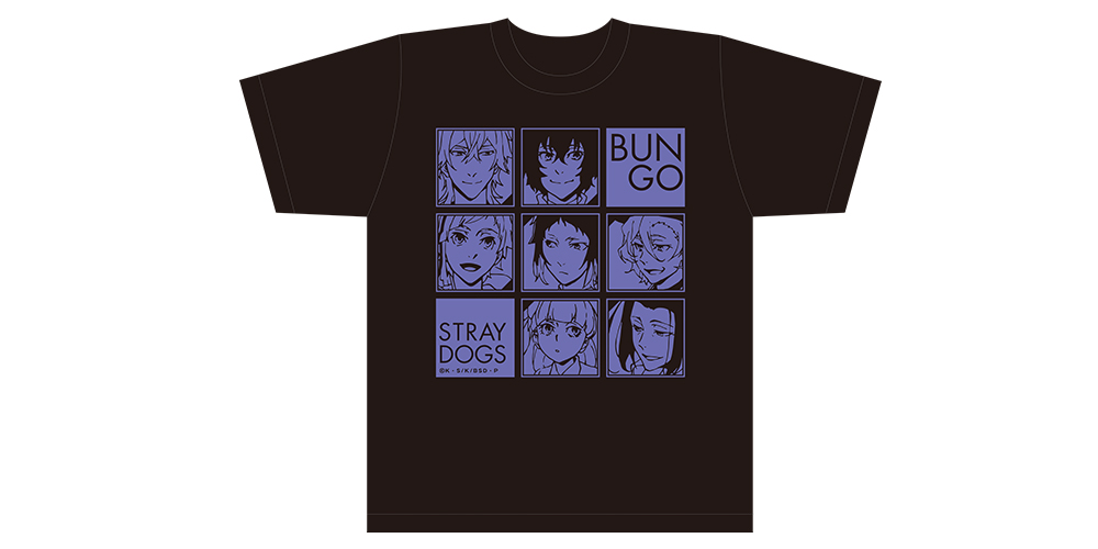 文豪ストレイドッグス ビッグTシャツ 雨のヨコハマver.